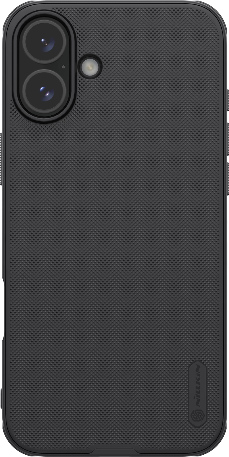 Ovitek za telefon Nillkin Super Frosted Shield Pro Magnetic za iPhone 16, črn