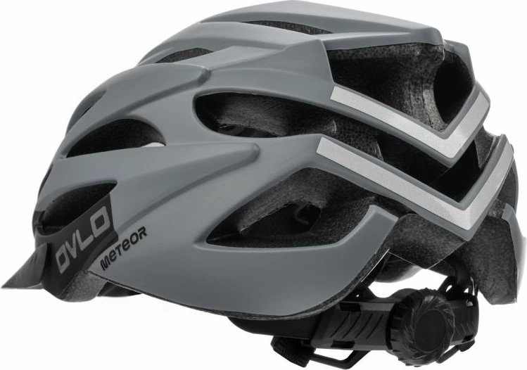 Čelada za moške in ženske Meteor OVLO, siva