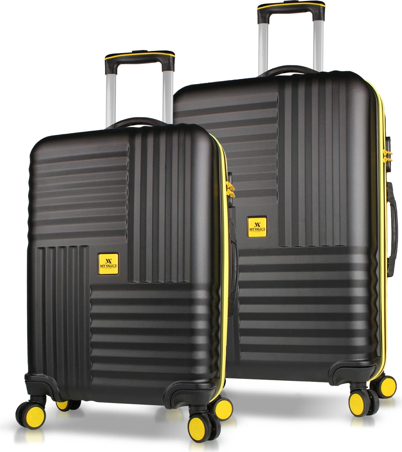 Set kovčkov (2 kosa), črn, Zoozie Bags, 8388