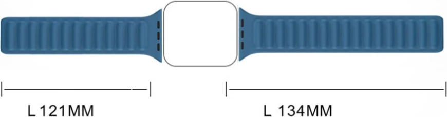 Magnetni pašček za Apple Watch Hurtel, 42/44 mm, rjav
