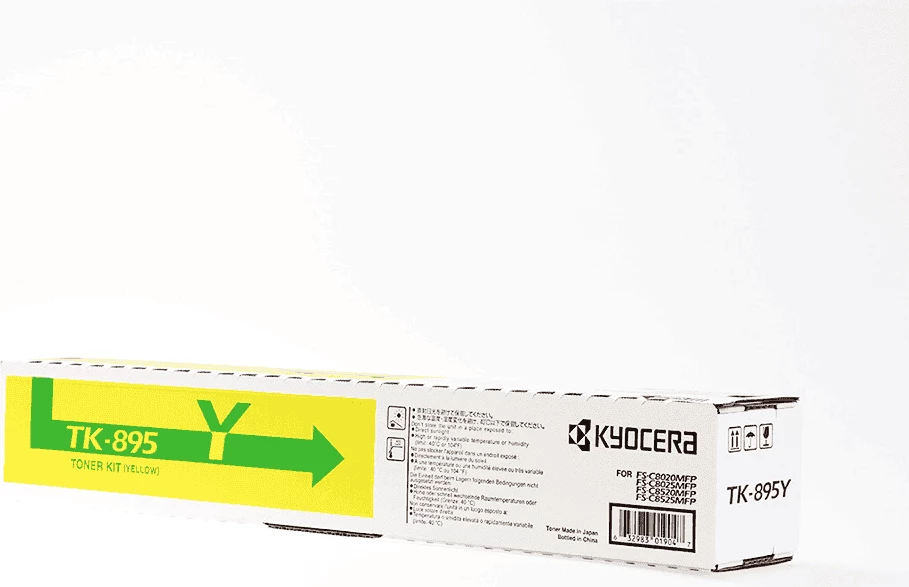 Toner Kyocera TK-895Y / 1T02K0ANL0, približno 6000 strani, rumen
