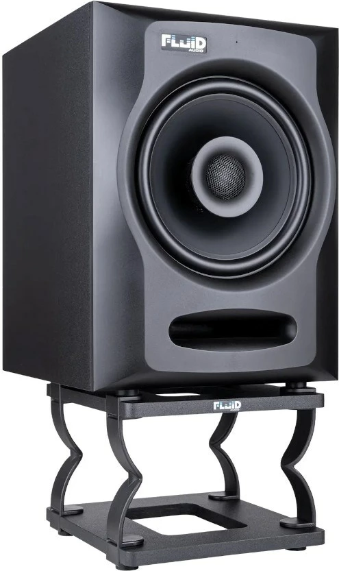 Stojala za studijske monitorje 6 in 8", Fluid Audio DS8, črna, set 2 kosa