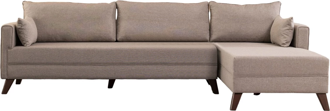 Kotni kavč Bella, desni, krem — Atelier del Sofa