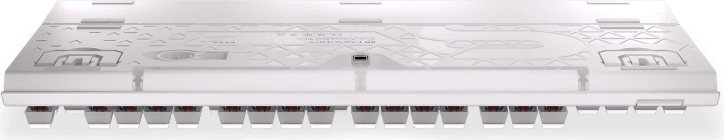 Mehanska igralna tipkovnica Endorfy All, bela