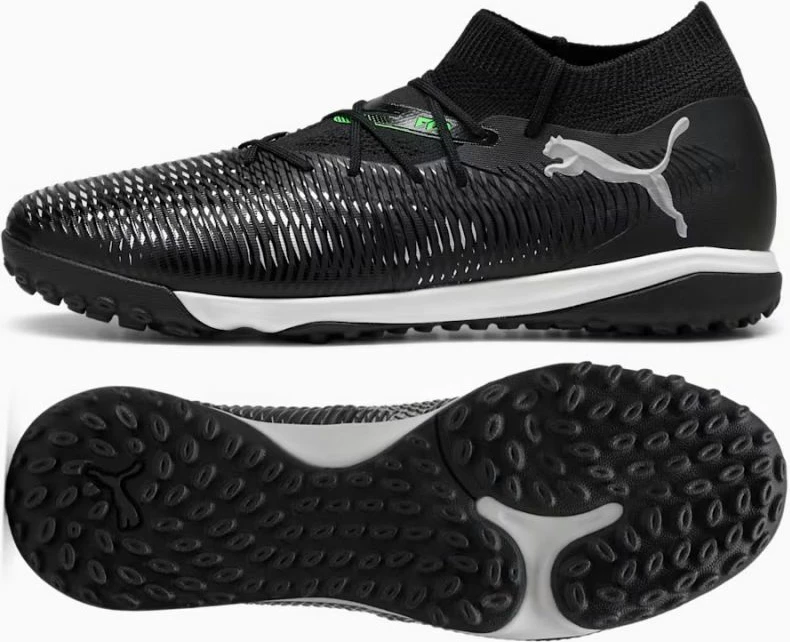 Futbalski čevlji za moške Puma, črni