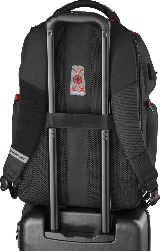 Gaming nahrbtnik Wenger PlayerOne 17,3-palčni, črn