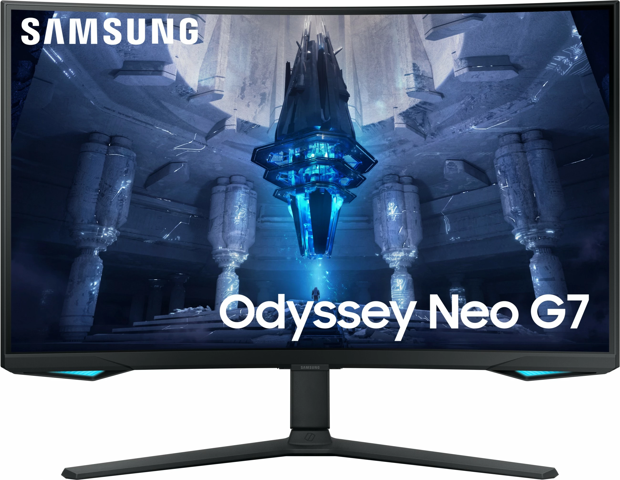 32" 4K Ultra HD LED monitor, 1 ms, črn Samsung G75NB