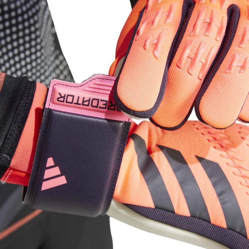 Rokavice za vratarje adidas, bele in oranžne