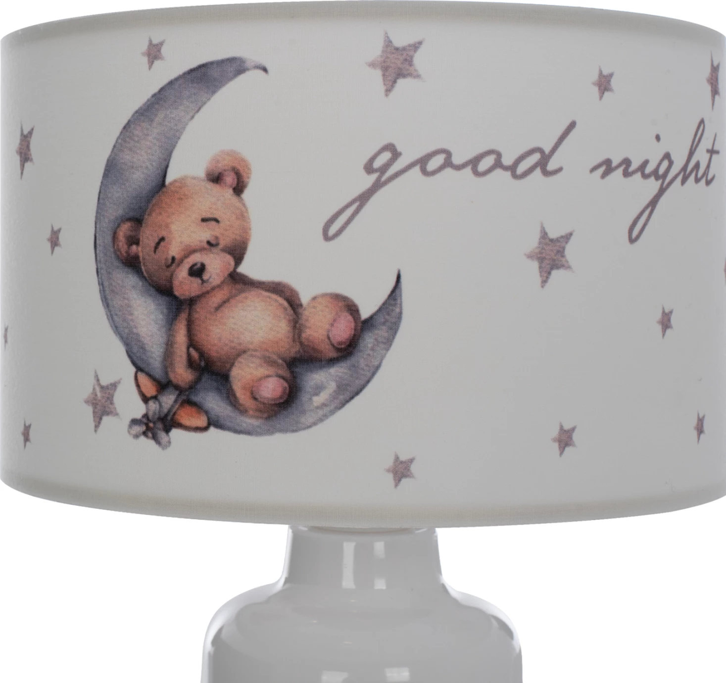 Namizna svetilka za otroško sobo iz blaga 'kapica' Φ24x32