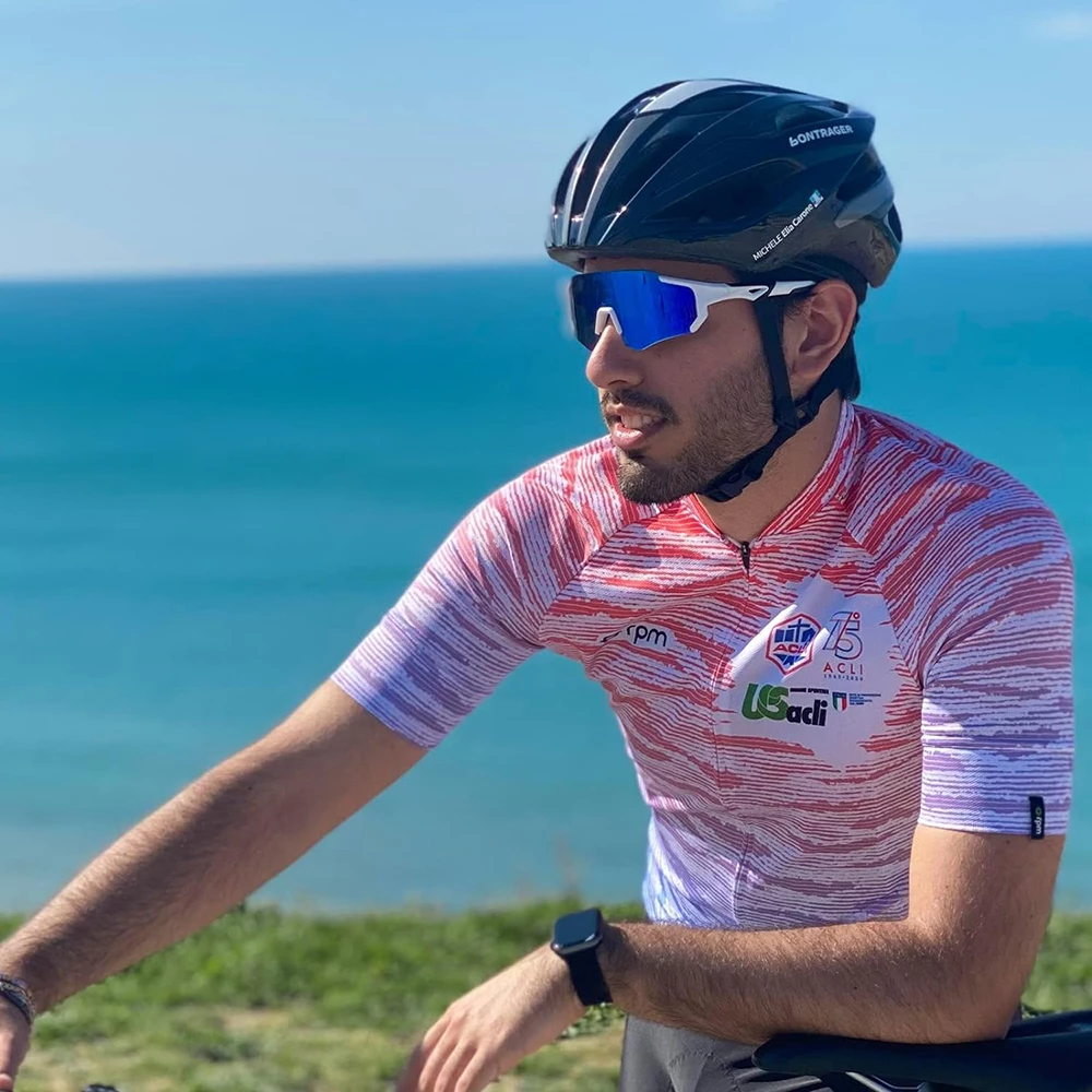 Športna očala z polariziranimi leč Rockbros 10183, modra