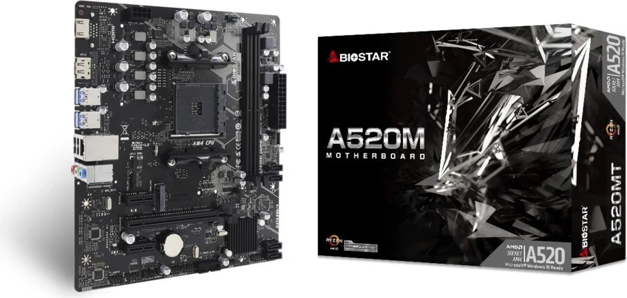 Mikro ATX plakatka Biostar, AMD A520