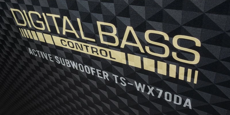 Aktivni avto subwoofer Pioneer TS-WX70DA, črn