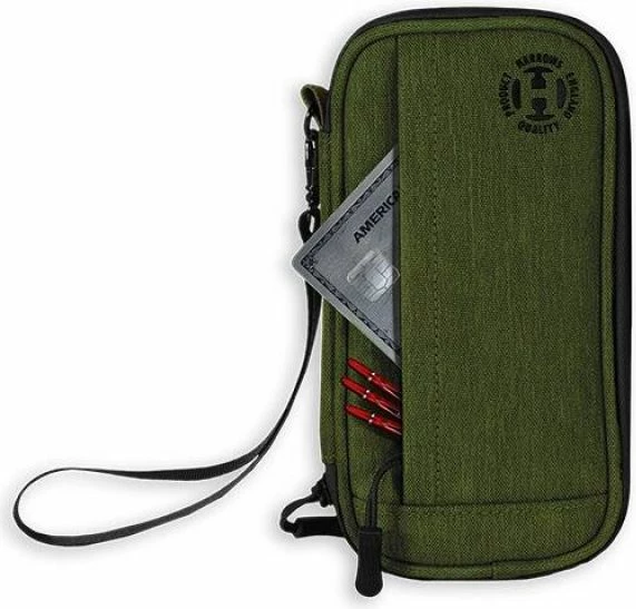 Kovček za puščice Harrows, zelen