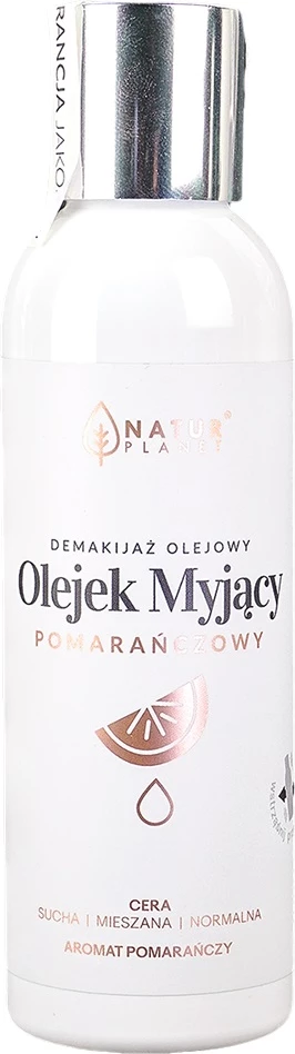 Čistilno olje za ženske Orange Cleansing Oil, Natur Planet, 150 ml
