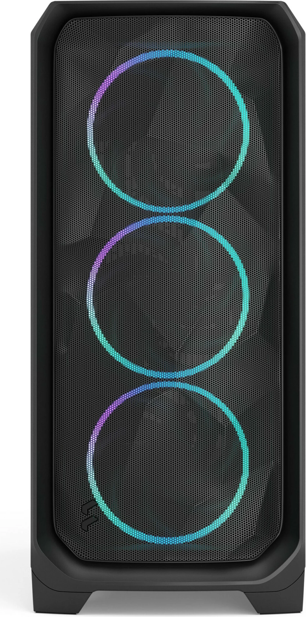 Računalniško ohišje Fractal Design Meshify 3, RGB, kaljeno steklo, črno