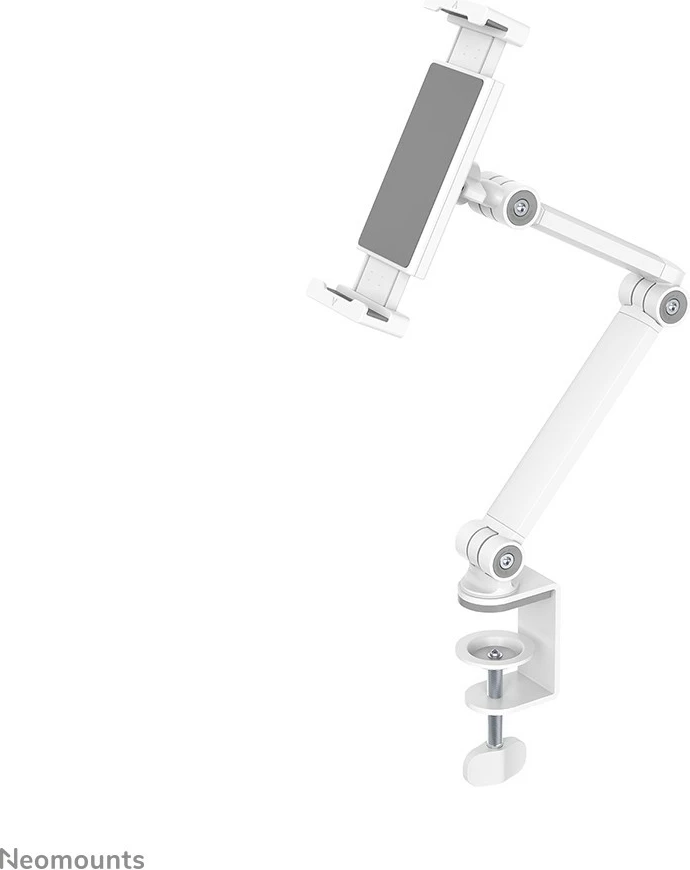 Namizni nosilec za tablico Newstar Neomounts DS15-545WH1, univerzalen, gibljiv, bel