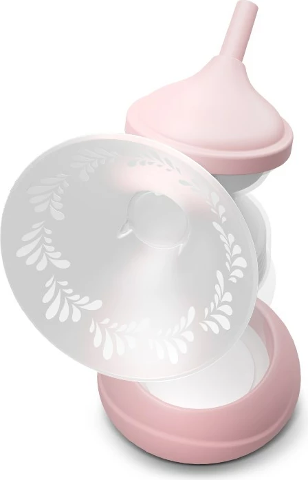 Električna sesalna črpalka za mleko Neno Bella Twin, 150 ml, rožnata