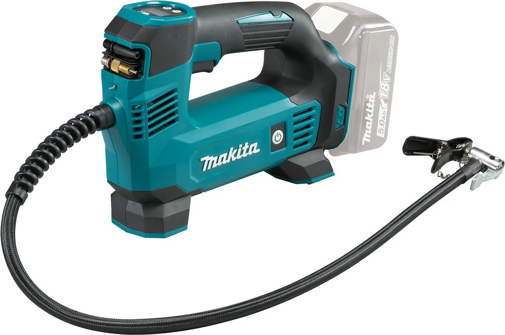Prenosni baterijski kompresor, Makita DMP180Z, 18V, modro-črn