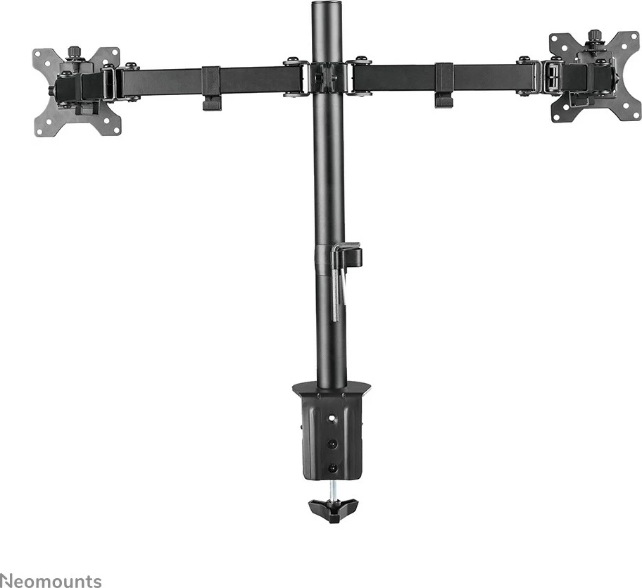Krajša arm za dva monitorja Neomounts Newstar FPMA-D550DBLACK, 8 kg, 10"-32", črn