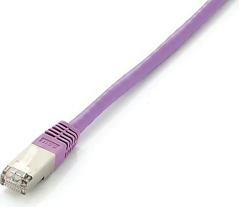 Kabèl mreže Cat6a S/FTP, 1 m, RJ-45, vijoličen Equip