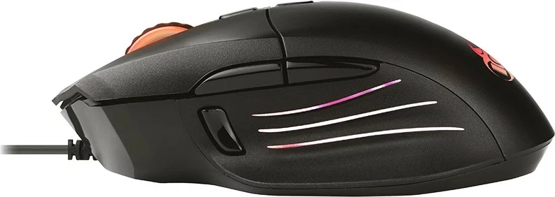 Gaming miška Tracer GameZone ODIN RGB, 12000 DPI, 8 gumbov, črna