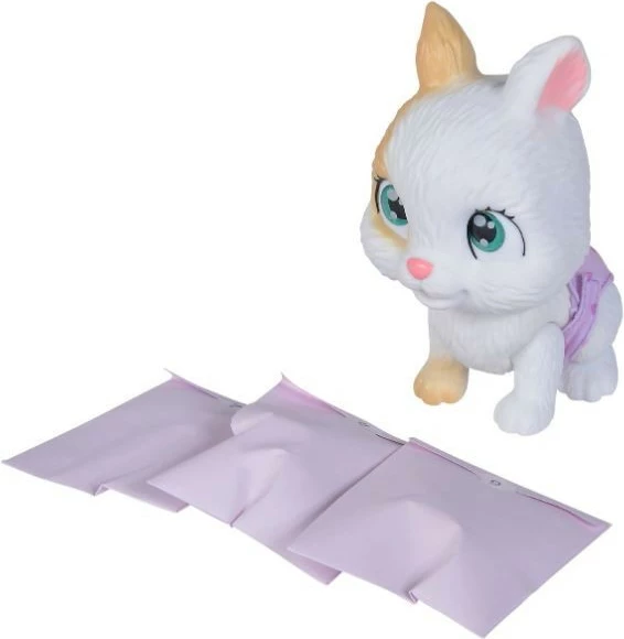 Igrača zajček Pamper Petz Bunny, Simba, 15 cm, komplet s 3 presenečenji