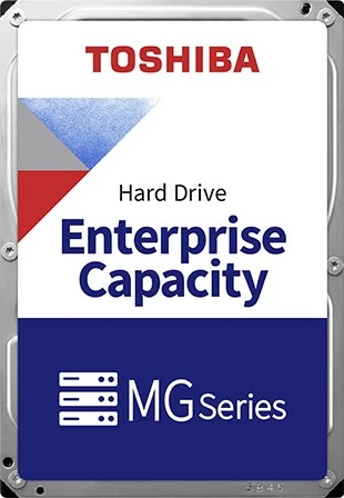 Enterprise kapaciteta 8TB trdi disk Toshiba, 7200RPM, 512MB