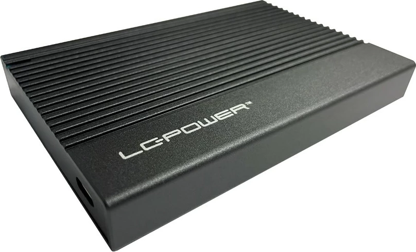 Zunanji ohišje za 2,5" HDD/SSD LC-Power LC-25U3-C, USB Type-C, črn
