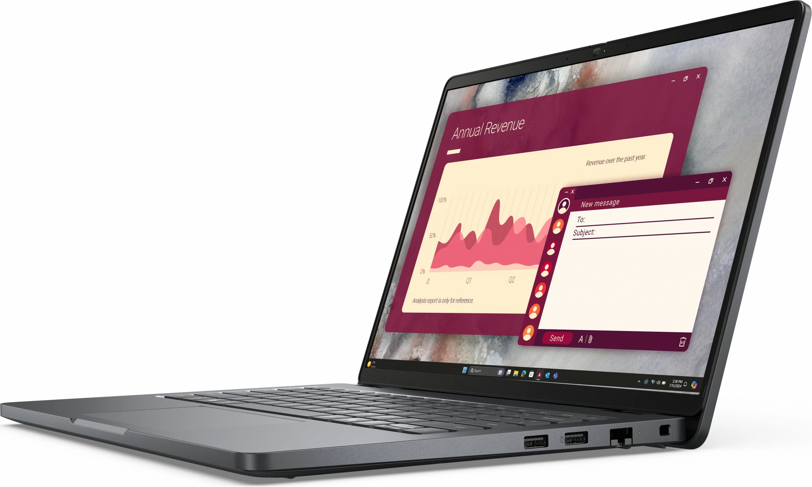 Prenosnik Dell Pro 14 PC14250 C5-120U, 16GB RAM, 512GB SSD, Windows 11 Pro