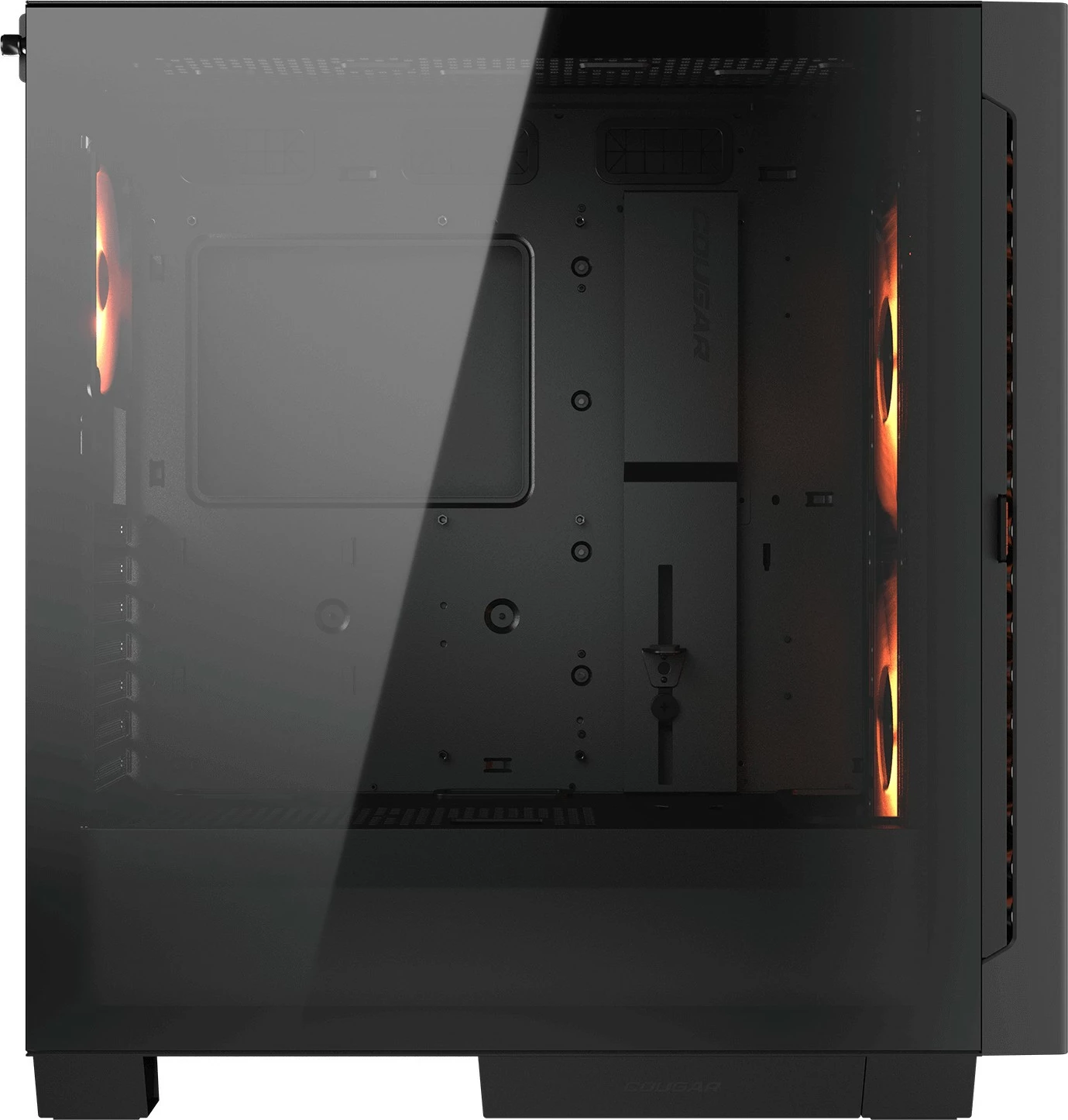 Midi računalniško ohišje Cougar Airface ECO, ARGB, črno