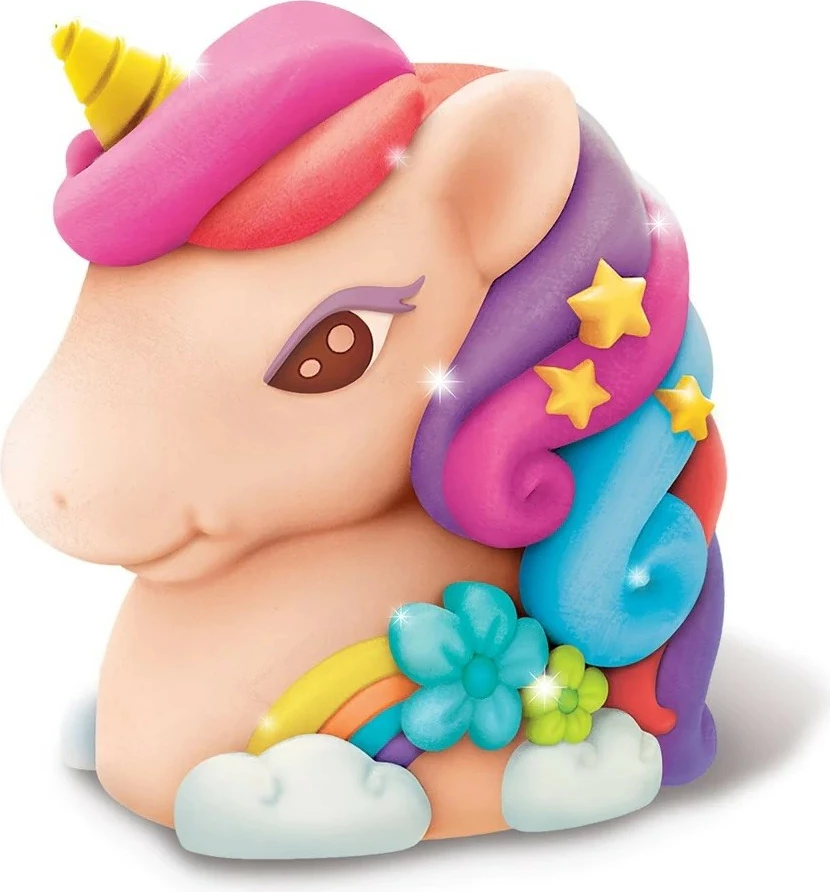 Kasica za barvanje v obliki samoroga, 4m, kreativni komplet, večbarvna