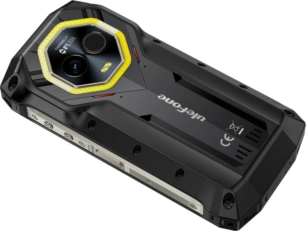 Ultra odporen pametni telefon, Ulefone Armor Mini 20T Pro, 4,7", 8/256 GB, 5G, termična kamera, črn