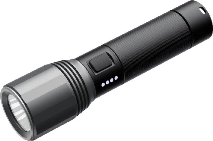 Ročna svetilka NexTool T10, 2000 lm, 220 m, polnilna baterija 2600 mAh, črna