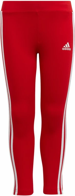 Helanke rdeče adidas, Essentials 3-Stripes Jr