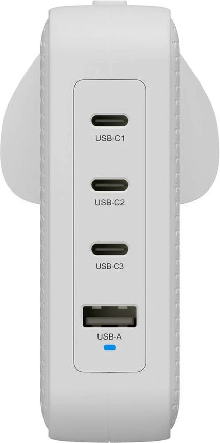 Polnilec 145W GaN, 4 priključki, bel Targus