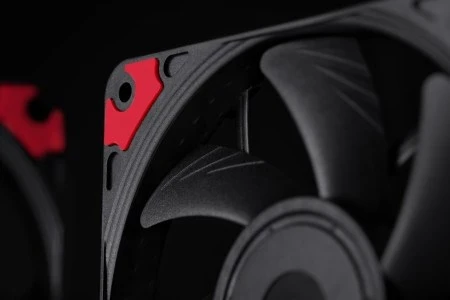 Hladilni ventilator 12 cm Noctua NF-A12x15 PWM Chromax.black.swap, črn