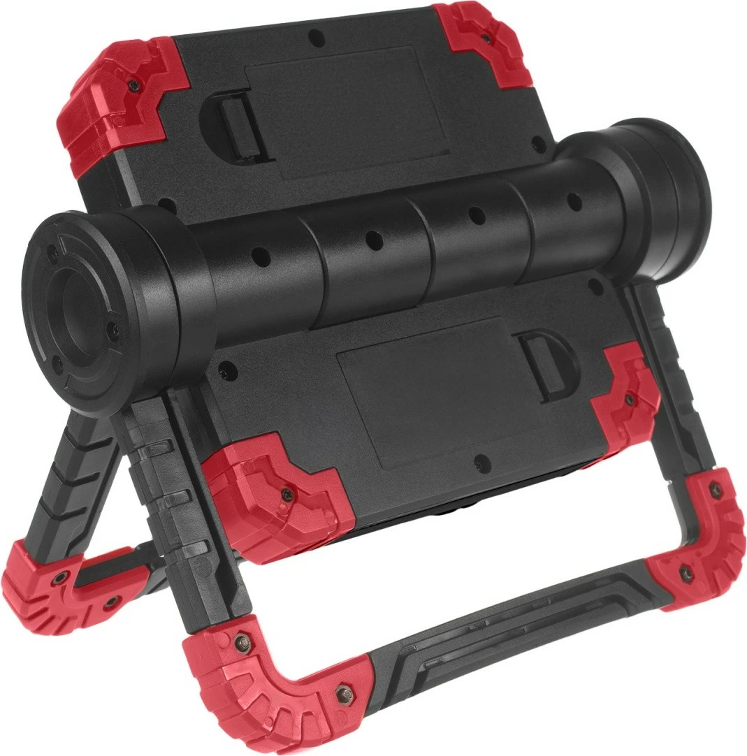 Delovna svetilka LED COB, Maclean MCE439, 300 lm, 3 načini osvetlitve, IP44, 6500K, črno/rdeča