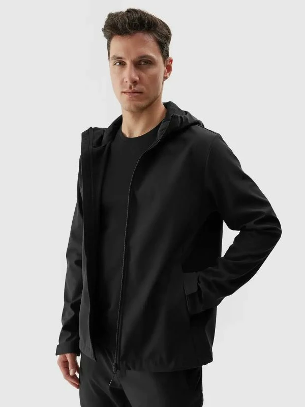 Softshell jakna 4F, črna