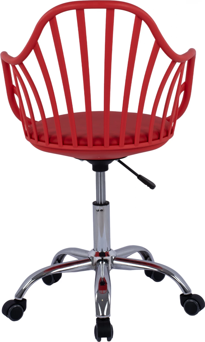 Pisarniški stol Becky FH8457.04 rdeče barve 57x57x96 cm