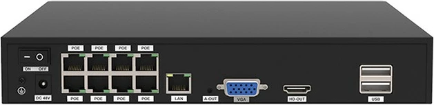 Set kamer varnostnih kamer 4K, Foscam FNA108E-T4-2T, 4 kamere, snemalnik 2TB, bel