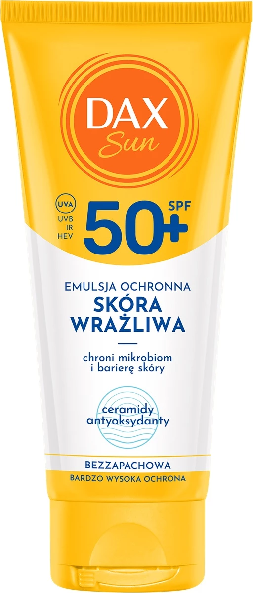 Zaščitna emulzija proti soncu Dax Sun SPF 50+, 100 ml