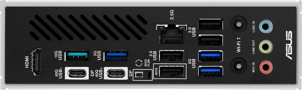 Plošča ASUS X870 MAX GAMING WIFI7, Socket AM5, ATX, večbarvna