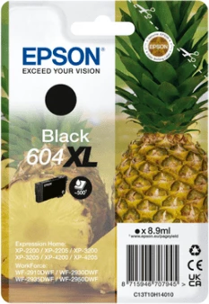 Črnilna kartuša Epson 604XL C13T10H14010, 8,9 ml, do 500 strani, XL, črna