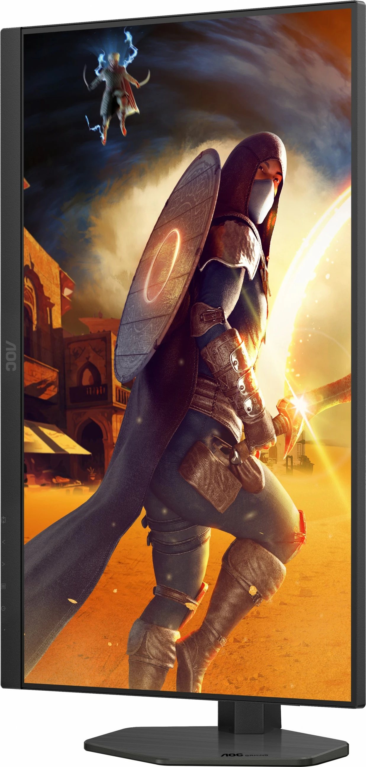 Monitor 27-palčni IPS HDMI 2.1 DisplayHDR 400, črno/rdeč — AOC U27G4R