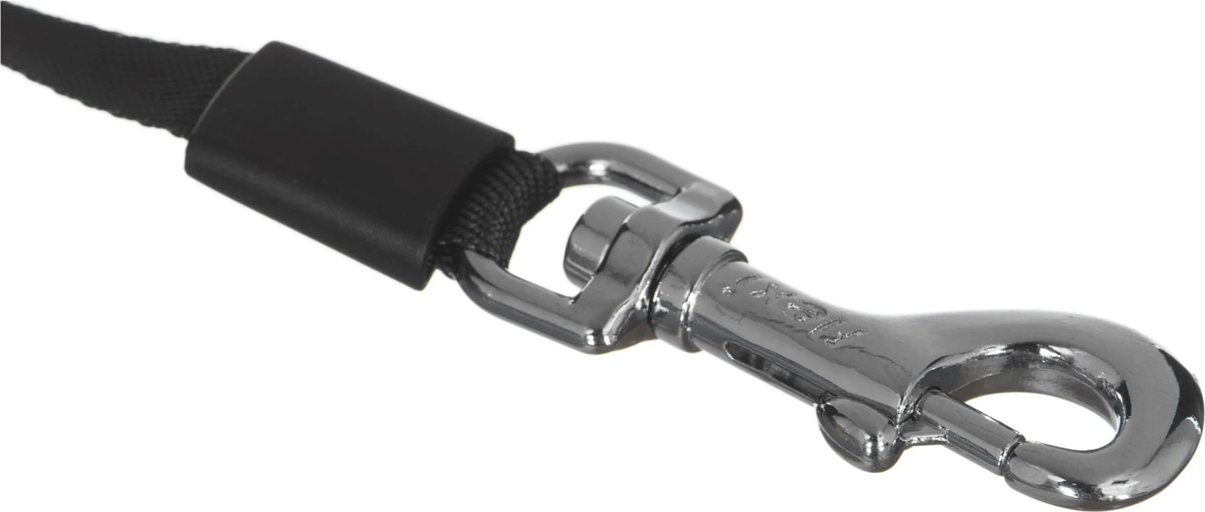 Raztegljiva vrv za psa Flexi, M, 5 m, črna