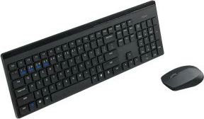 Brezžični set tipkovnice in miške RAPOO 8110M, črn