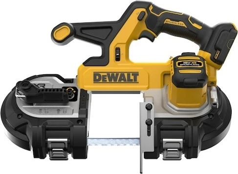 Portativna trakasta žaga DeWALT DCS378N-XJ, 18 V, rumeno/črna