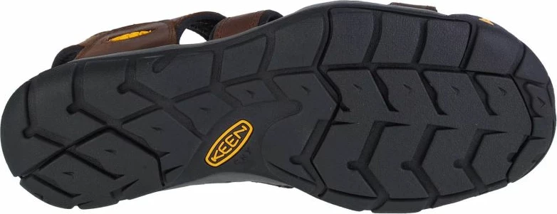 Sandali za moške, pohodniški, Keen, rjava
