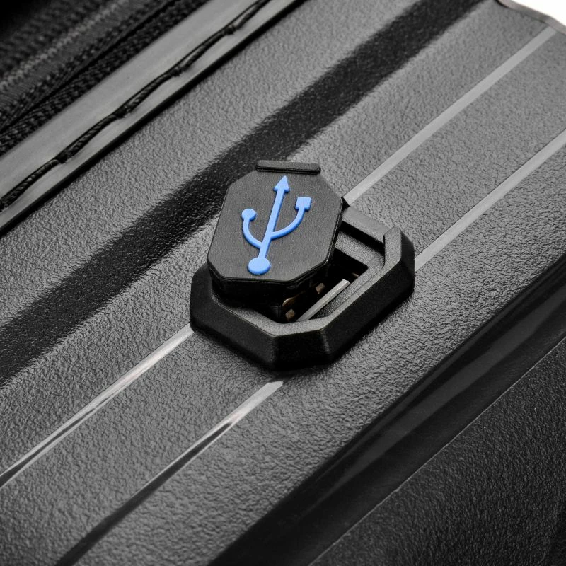 Potovalna kovček SwissBags, črn