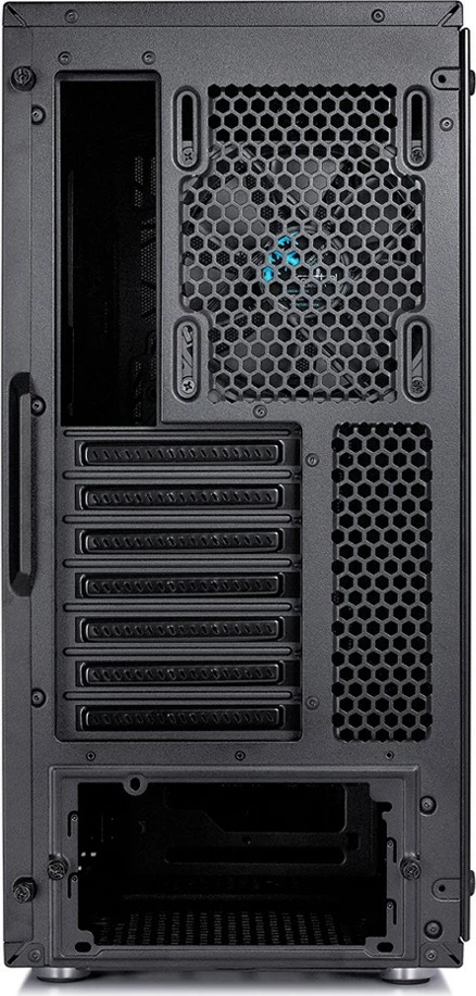 Računalniško ohišje Fractal Design Meshify C Blackout, Midi Tower, ATX/ITX/mATX, kaljeno steklo, črno